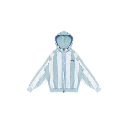 Knitted Argentina Full-Zip Hoodie