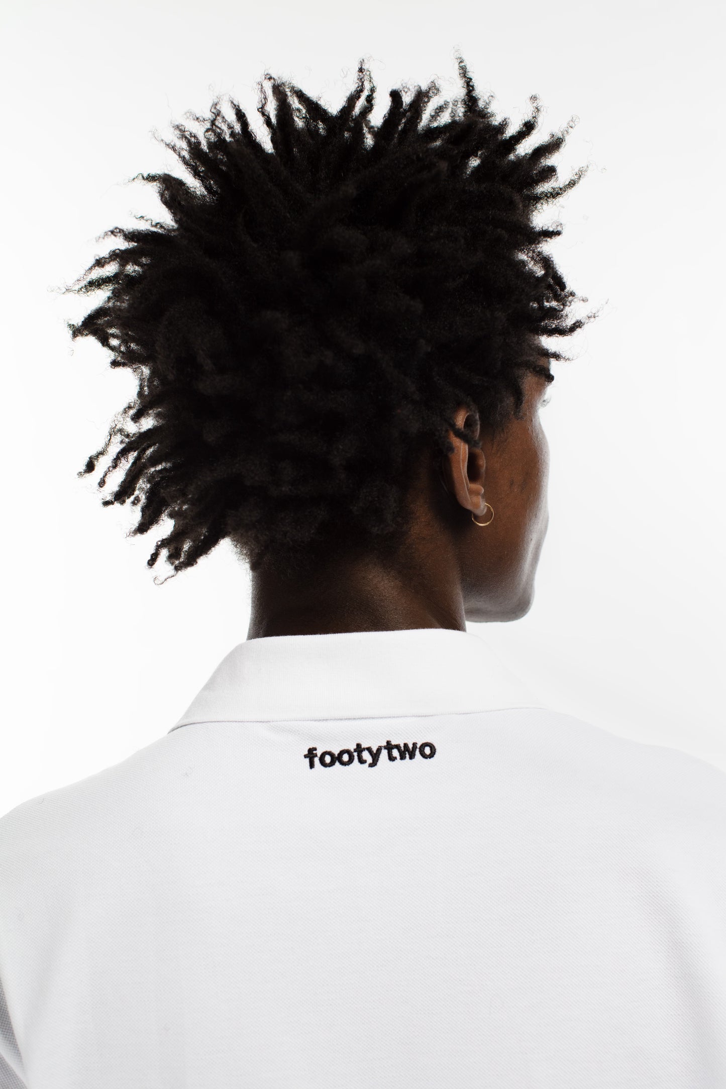 FOOTYTWO Club Polo White