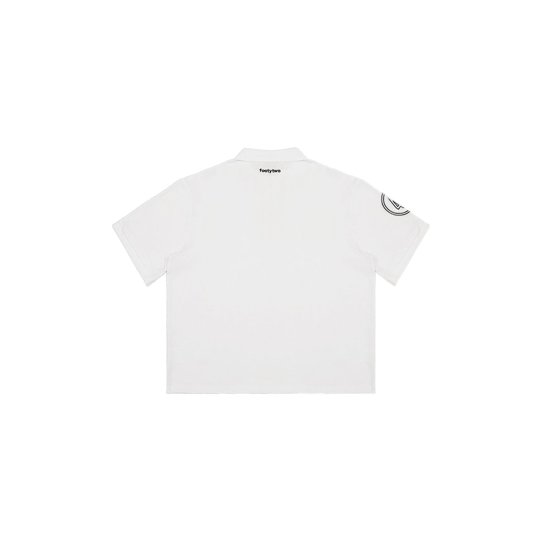 FOOTYTWO Club Polo White