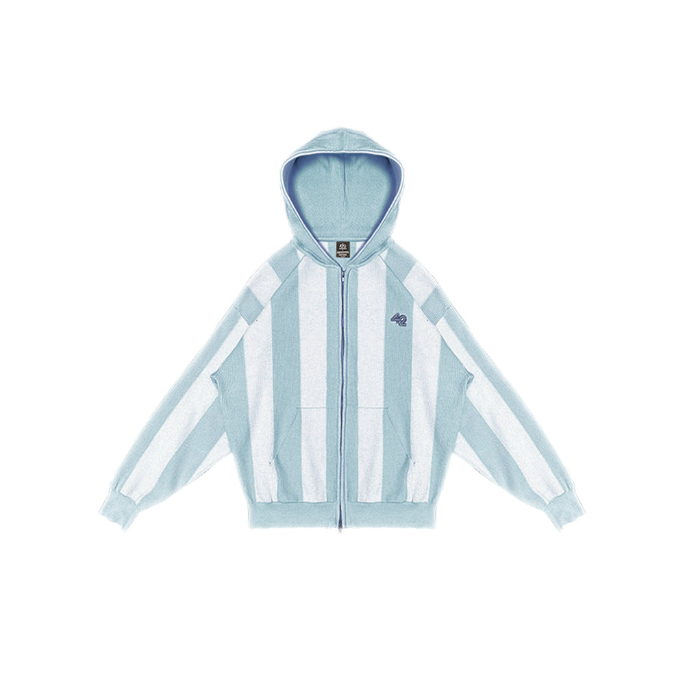 Knitted Argentina Full-Zip Hoodie