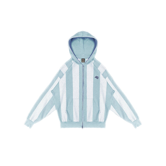 Knitted Argentina Full-Zip Hoodie