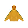 Knitted Brazil Full-Zip Hoodie